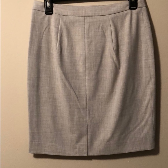 Light Gray Pencil Skirt- NWT - Picture 2 of 4